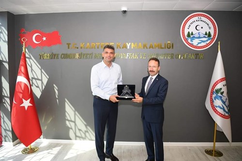 Kaymakamımız Sayın Ömer Hilmi YAMLI' ya Hayırlı Olsun Ziyaretleri